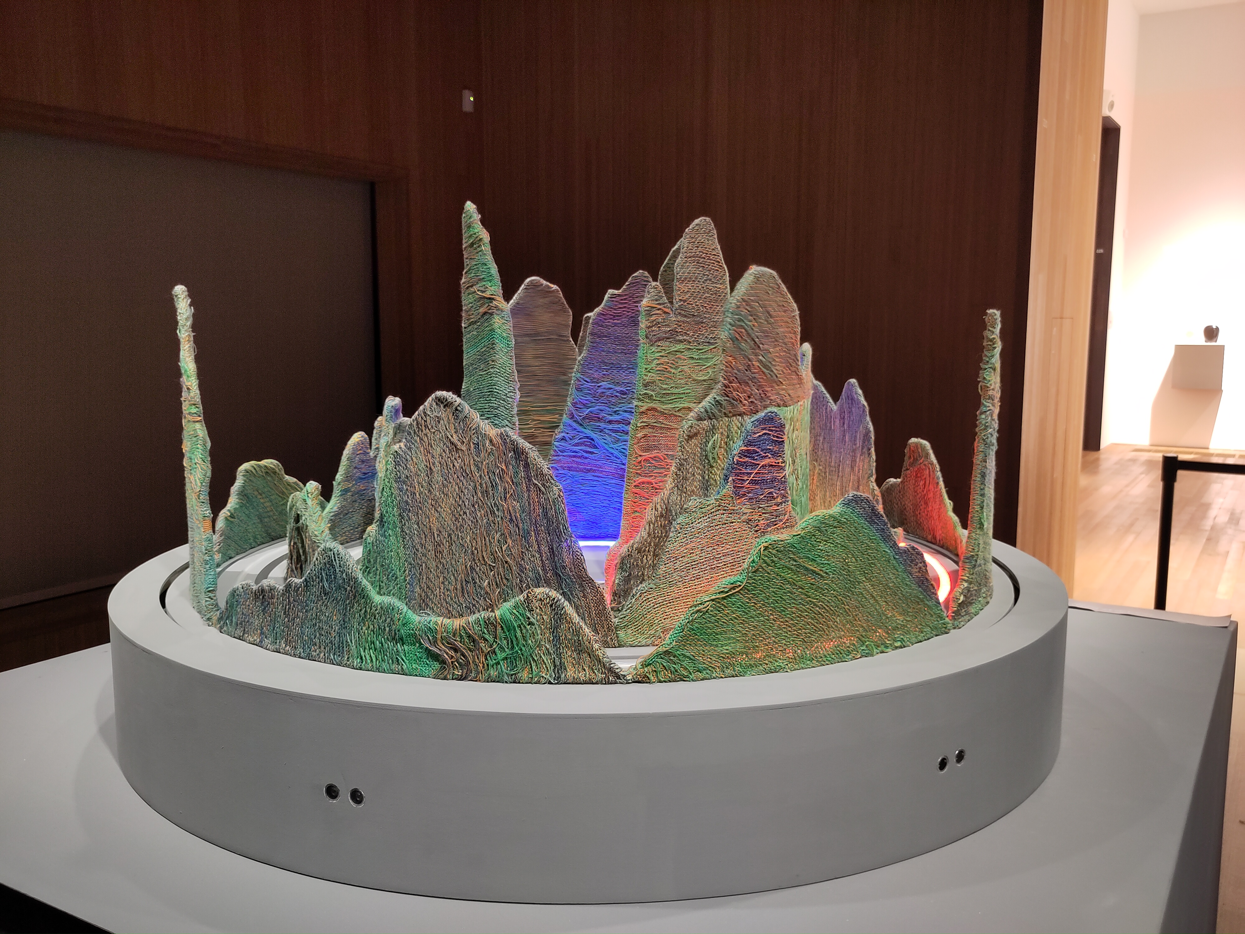 Vue de l'installation